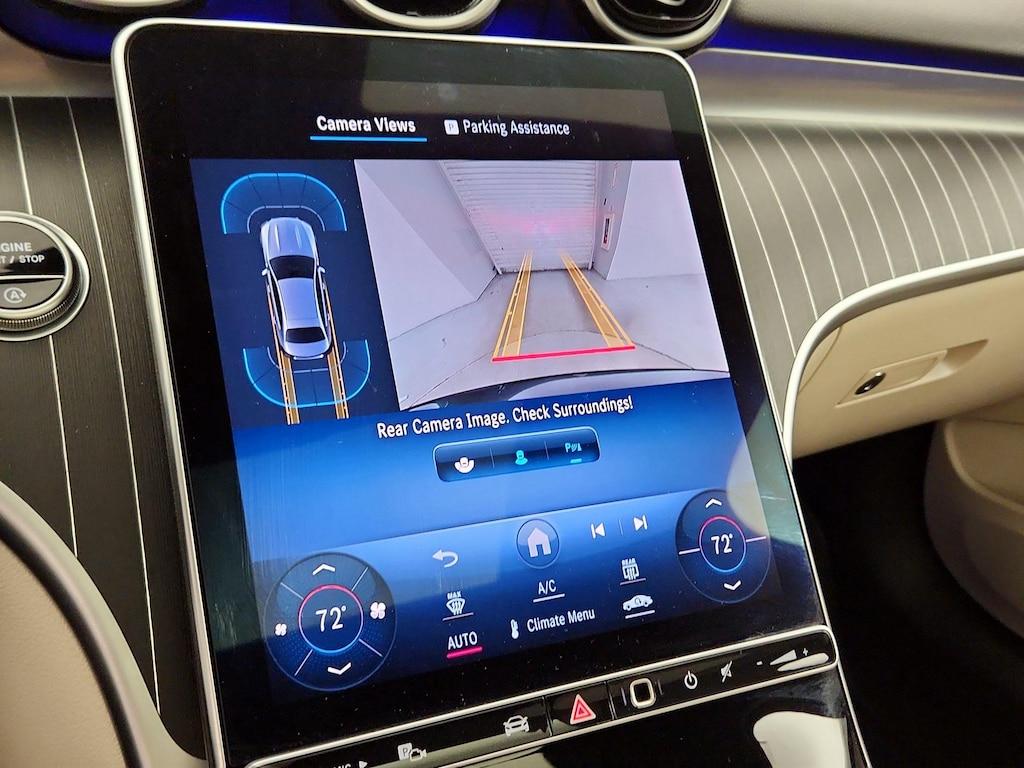 used 2023 Mercedes-Benz C-Class car, priced at $34,998