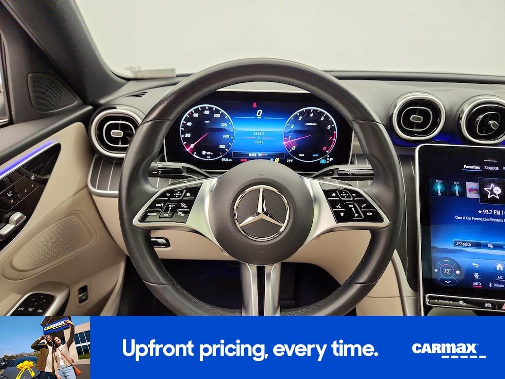 used 2023 Mercedes-Benz C-Class car, priced at $34,998