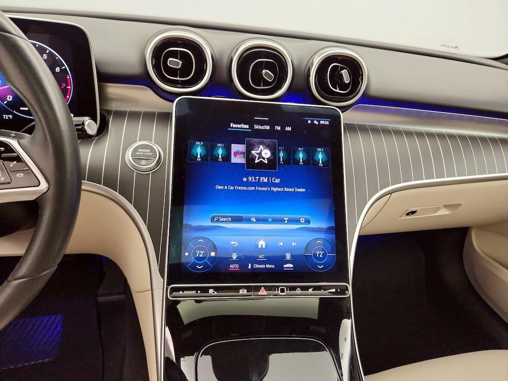 used 2023 Mercedes-Benz C-Class car, priced at $34,998