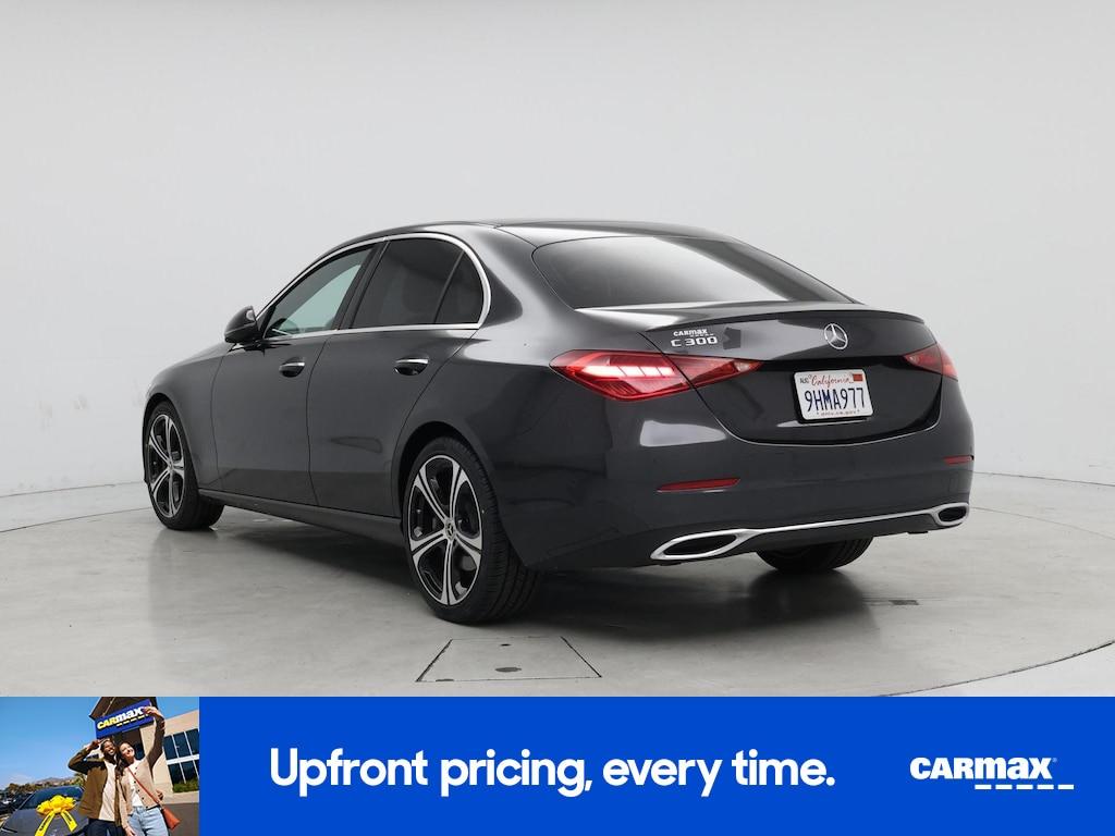 used 2023 Mercedes-Benz C-Class car, priced at $34,998