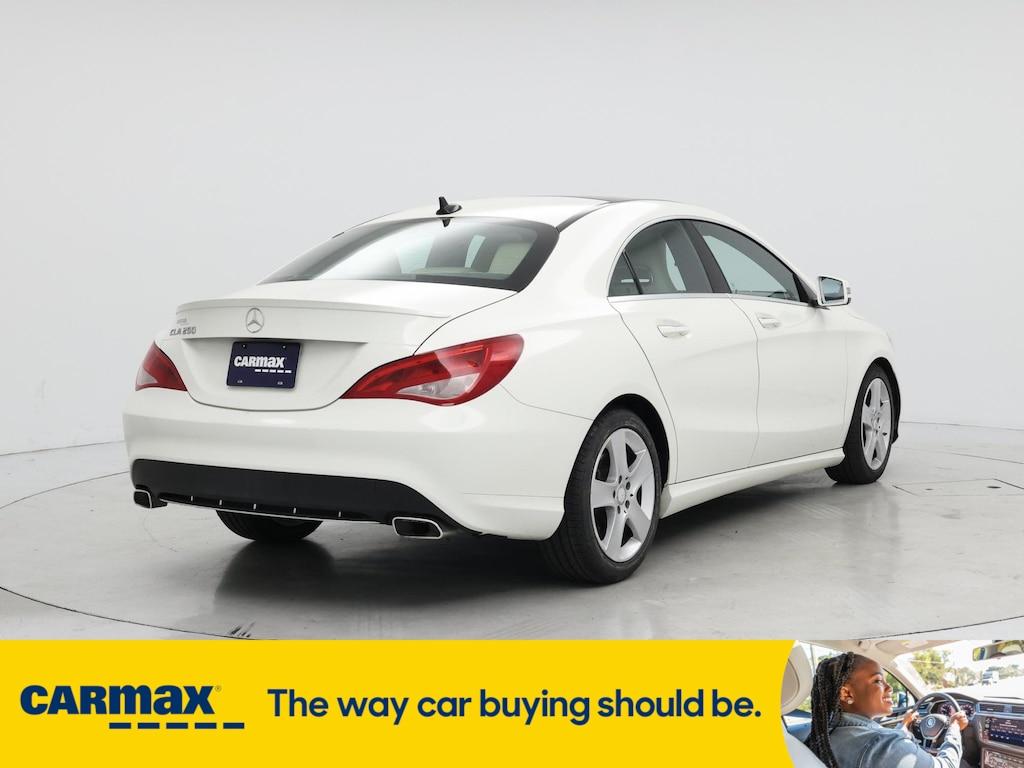 used 2015 Mercedes-Benz CLA-Class car, priced at $17,998