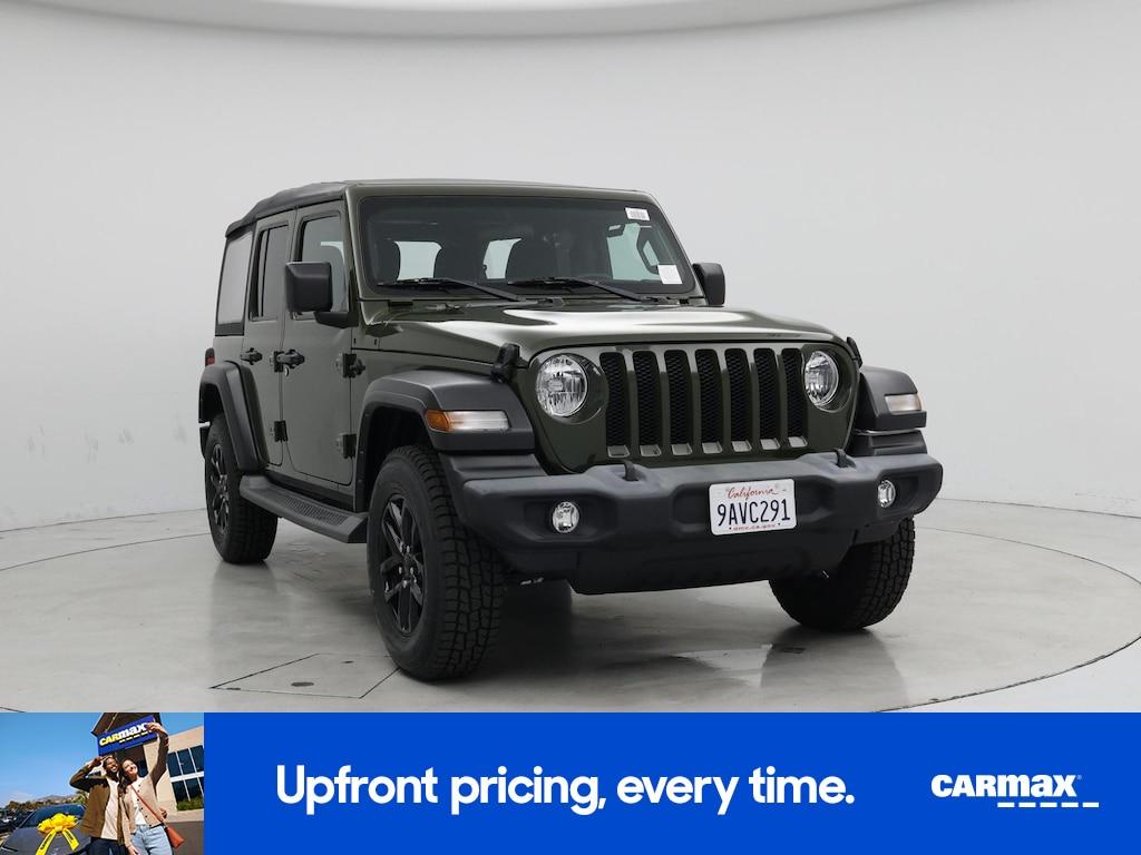 used 2022 Jeep Wrangler car, priced at $30,998