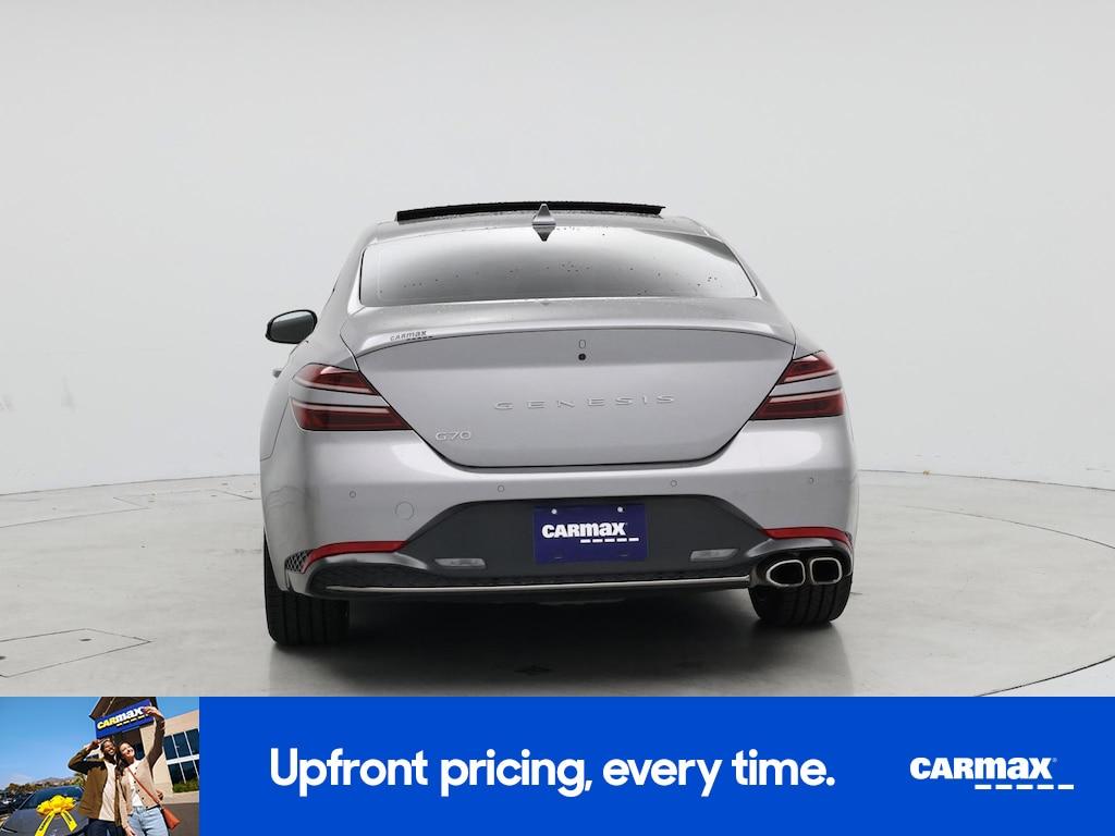 used 2023 Genesis G70 car, priced at $28,998