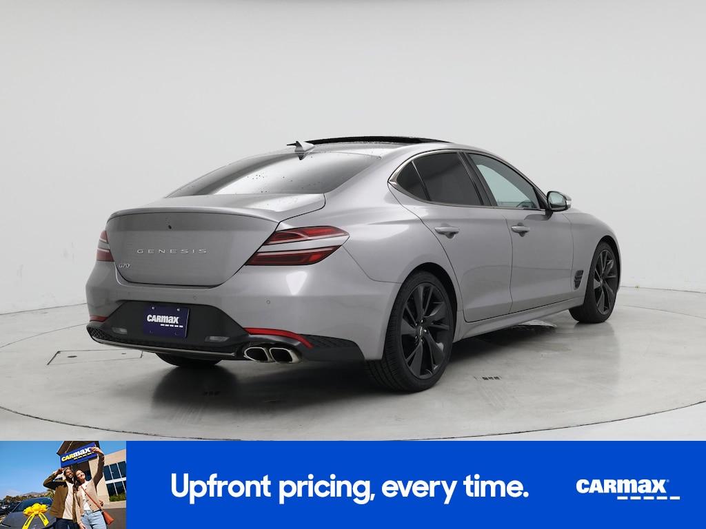 used 2023 Genesis G70 car, priced at $28,998
