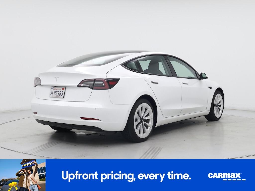 used 2022 Tesla Model 3 car, priced at $22,998