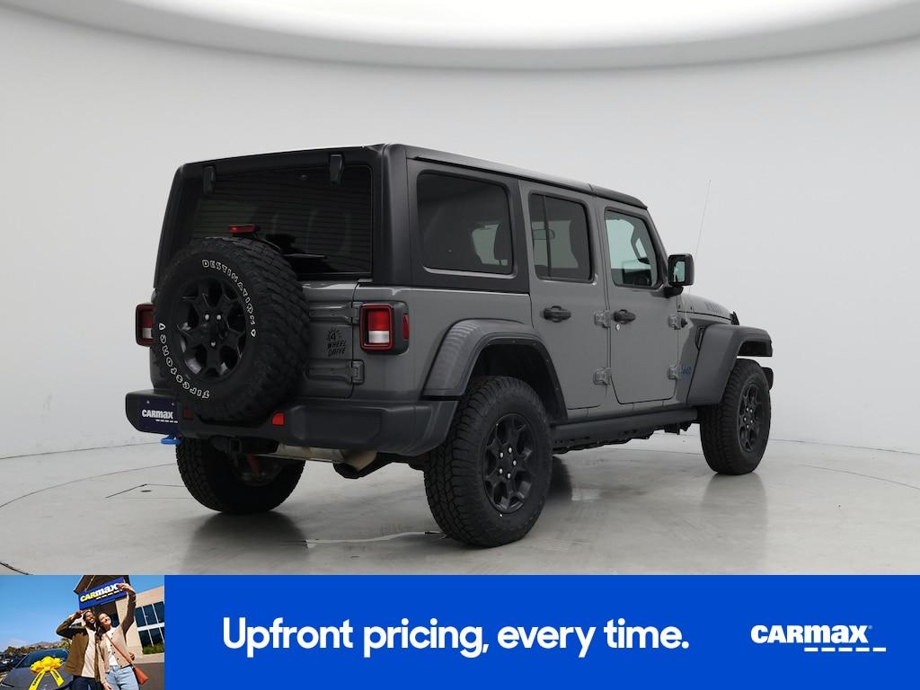 used 2023 Jeep Wrangler 4xe car, priced at $28,998