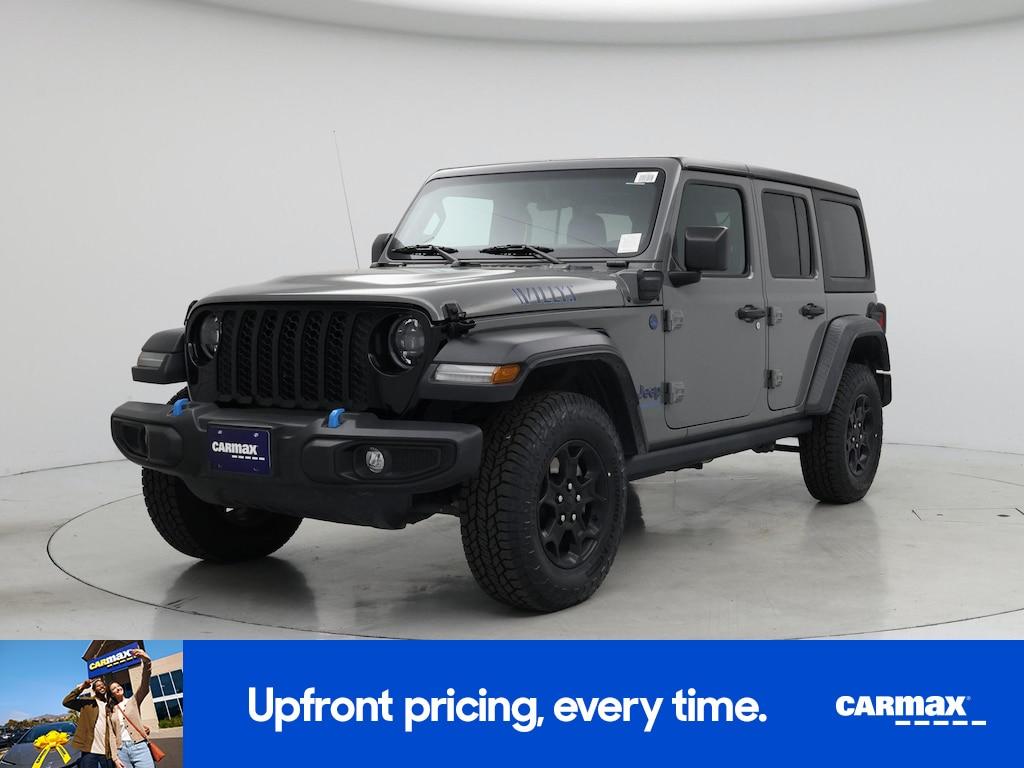 used 2023 Jeep Wrangler 4xe car, priced at $28,998