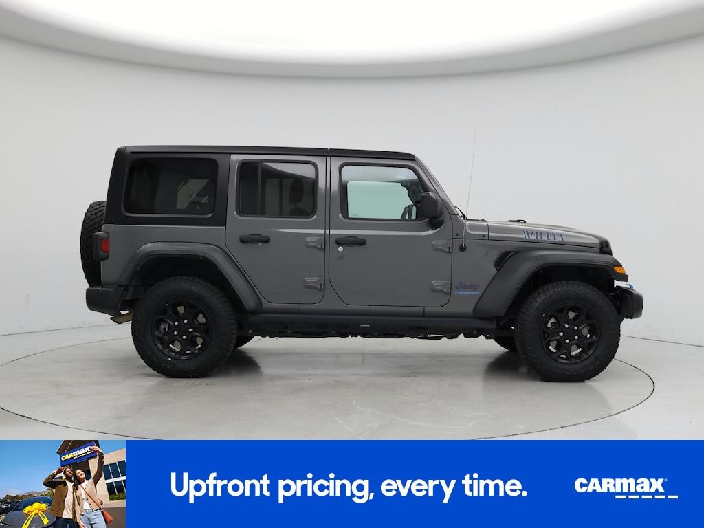 used 2023 Jeep Wrangler 4xe car, priced at $28,998