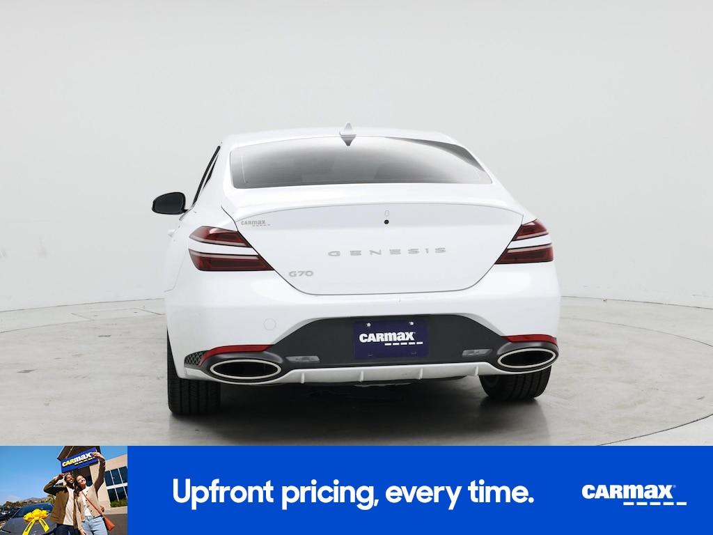 used 2024 Genesis G70 car, priced at $31,998
