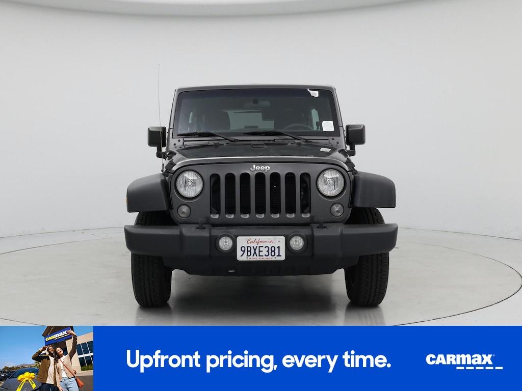 used 2016 Jeep Wrangler car, priced at $23,998
