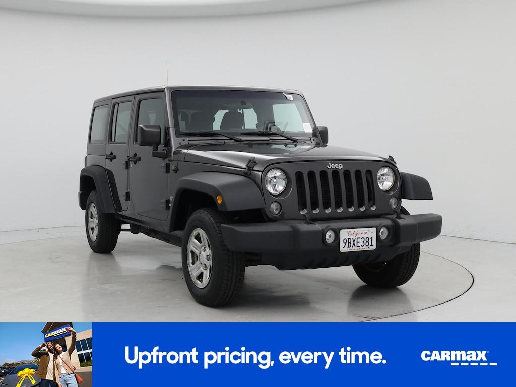 used 2016 Jeep Wrangler car, priced at $23,998