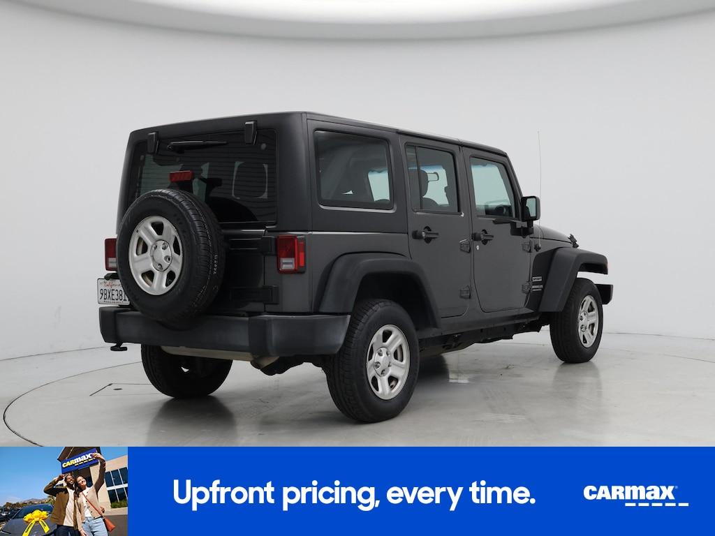 used 2016 Jeep Wrangler car, priced at $23,998
