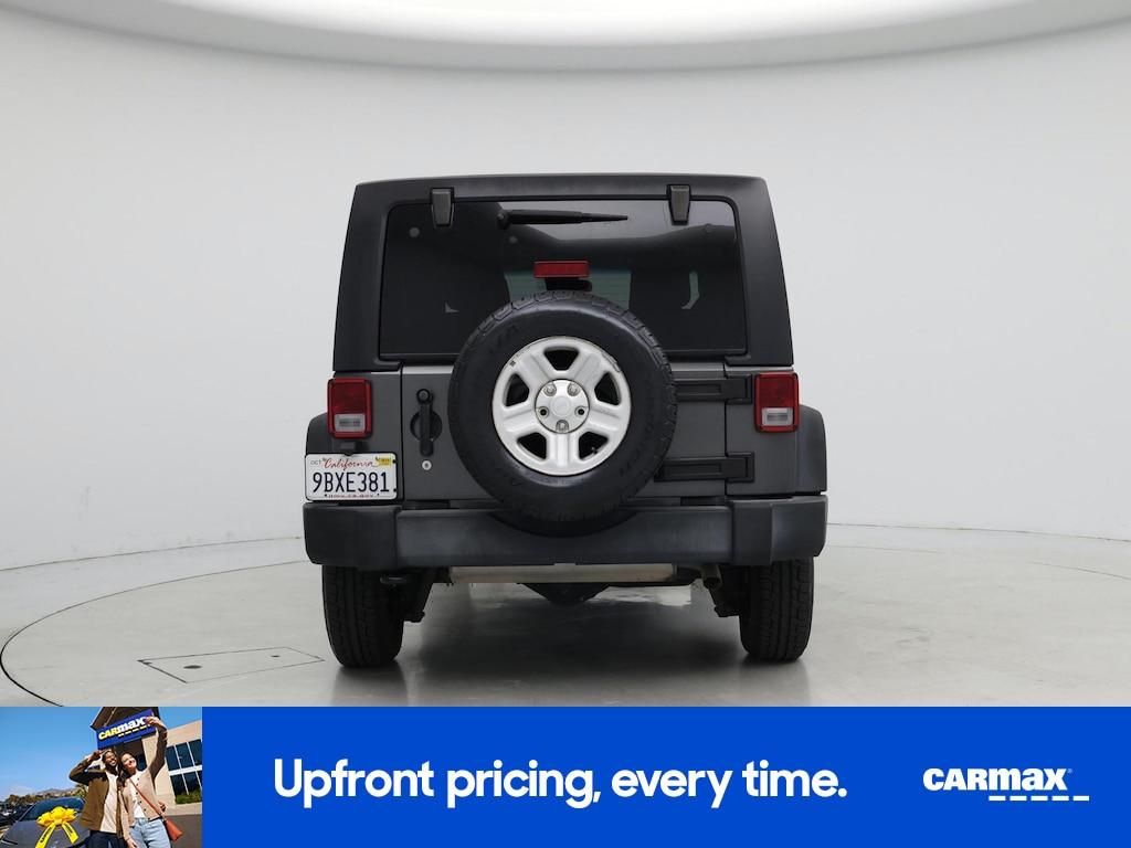 used 2016 Jeep Wrangler car, priced at $23,998
