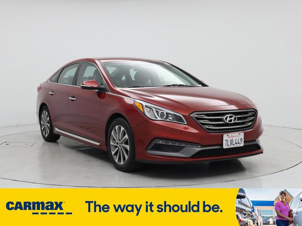 used 2015 Hyundai Sonata car, priced at $14,998