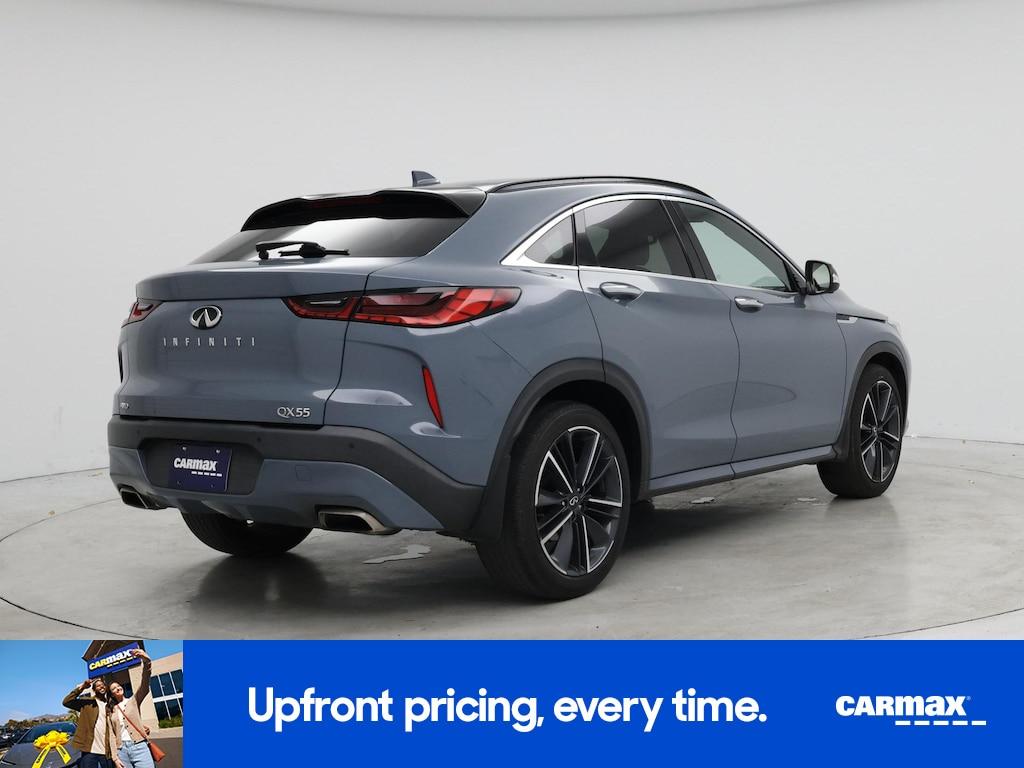 used 2023 INFINITI QX55 car, priced at $33,998