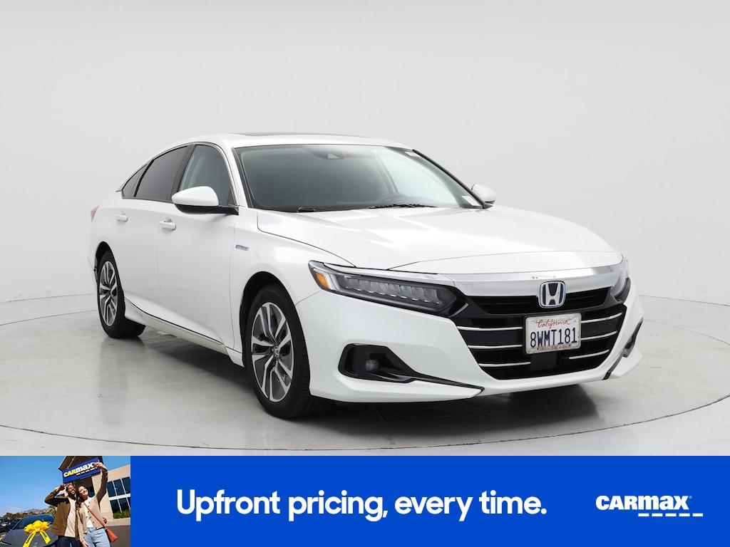 used 2021 Honda Accord Hybrid car, priced at $21,998