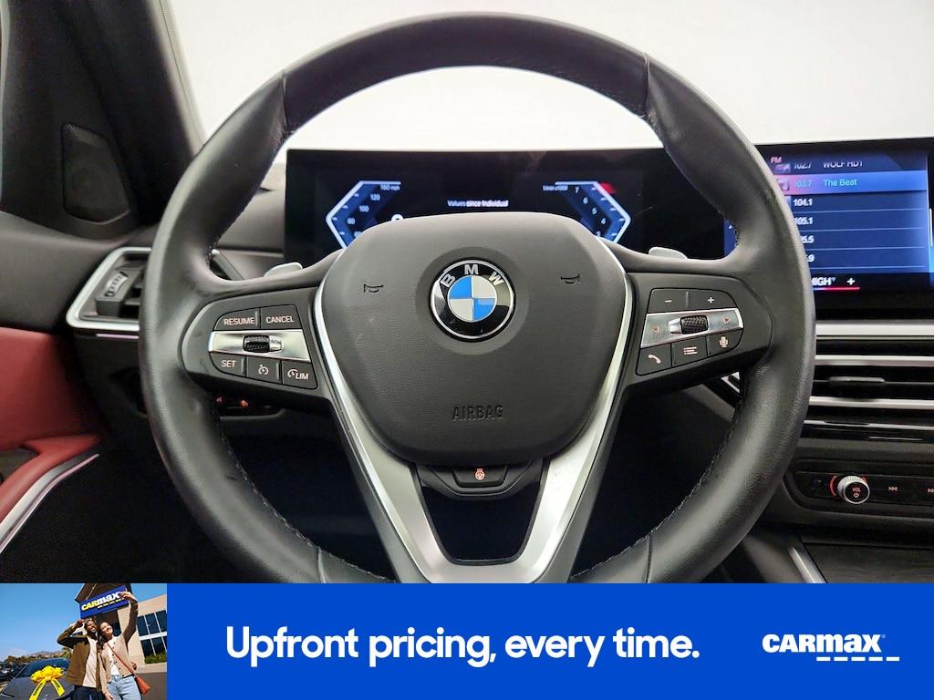 used 2023 BMW 330 car, priced at $34,998