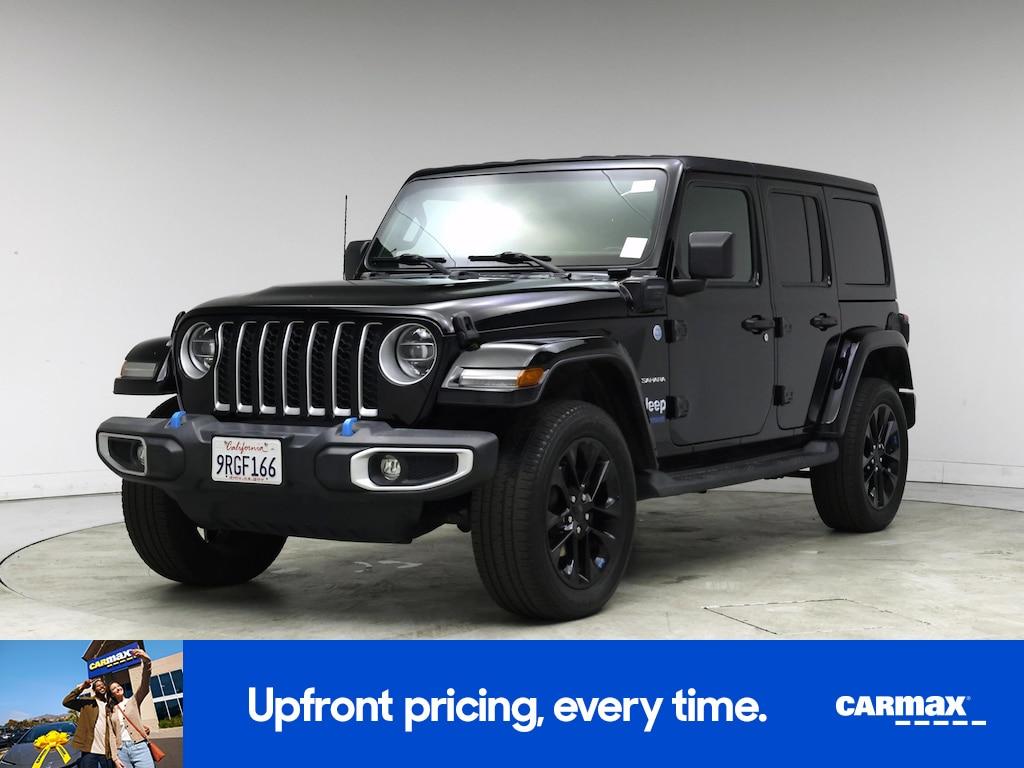 used 2022 Jeep Wrangler Unlimited 4xe car, priced at $30,998