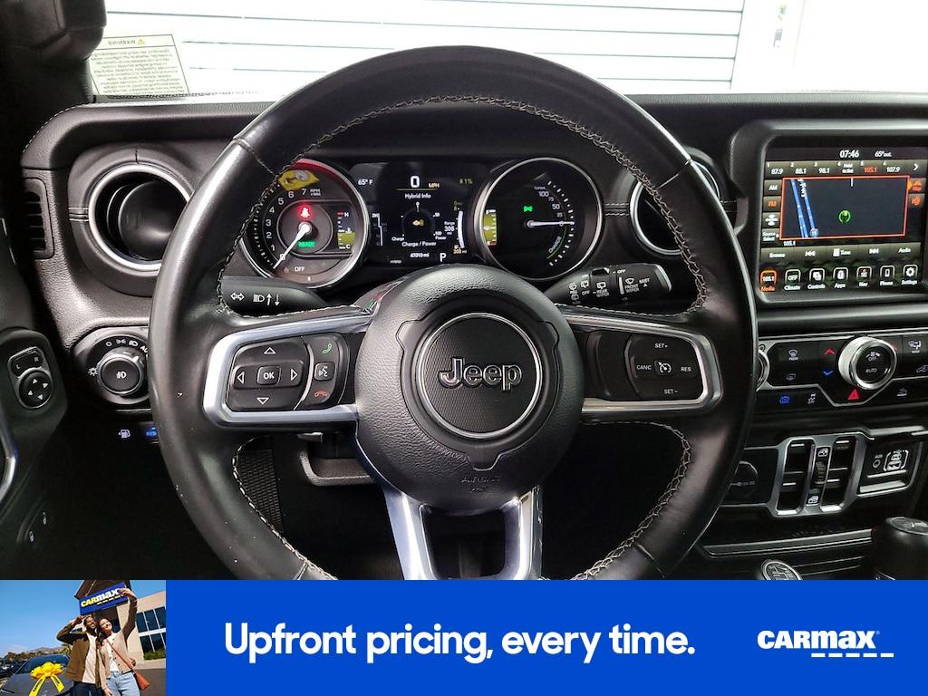 used 2022 Jeep Wrangler Unlimited 4xe car, priced at $30,998
