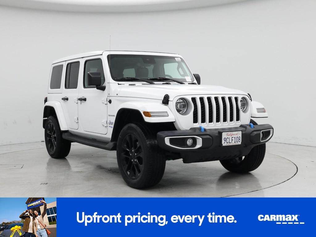 used 2022 Jeep Wrangler Unlimited 4xe car, priced at $37,998