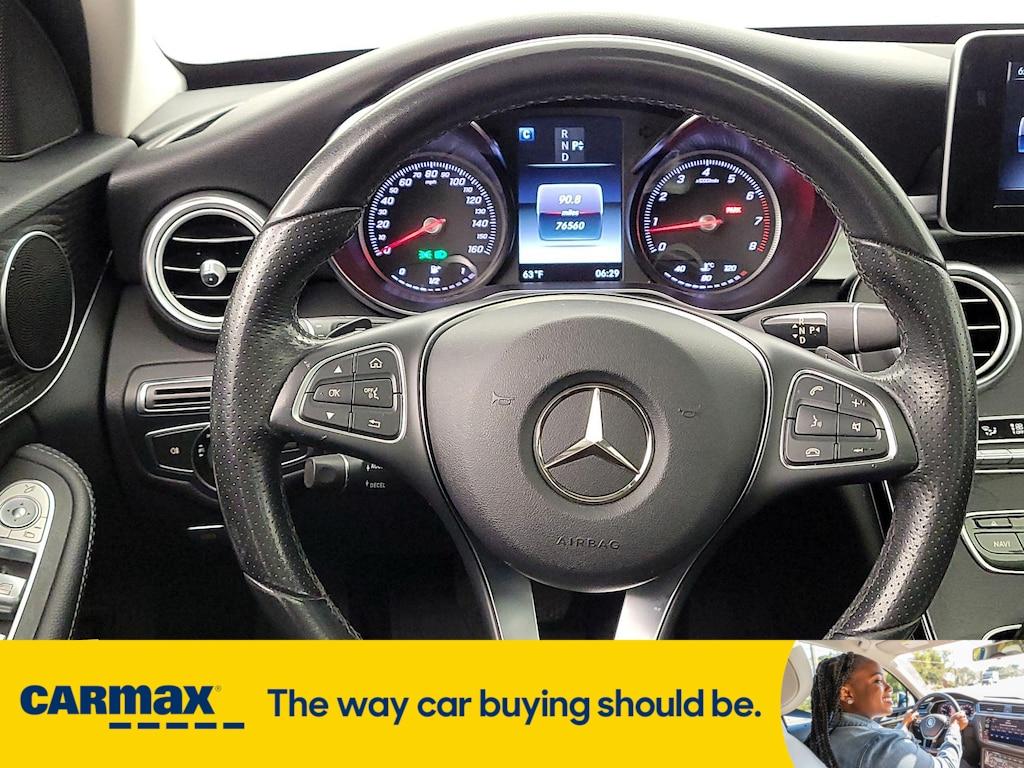 used 2017 Mercedes-Benz C-Class car, priced at $18,998