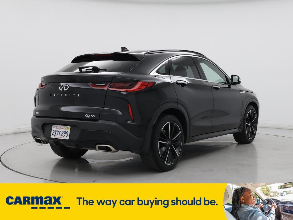 used 2022 INFINITI QX55 car, priced at $31,998