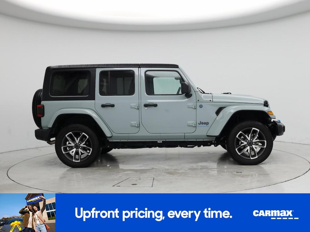 used 2024 Jeep Wrangler 4xe car, priced at $36,998