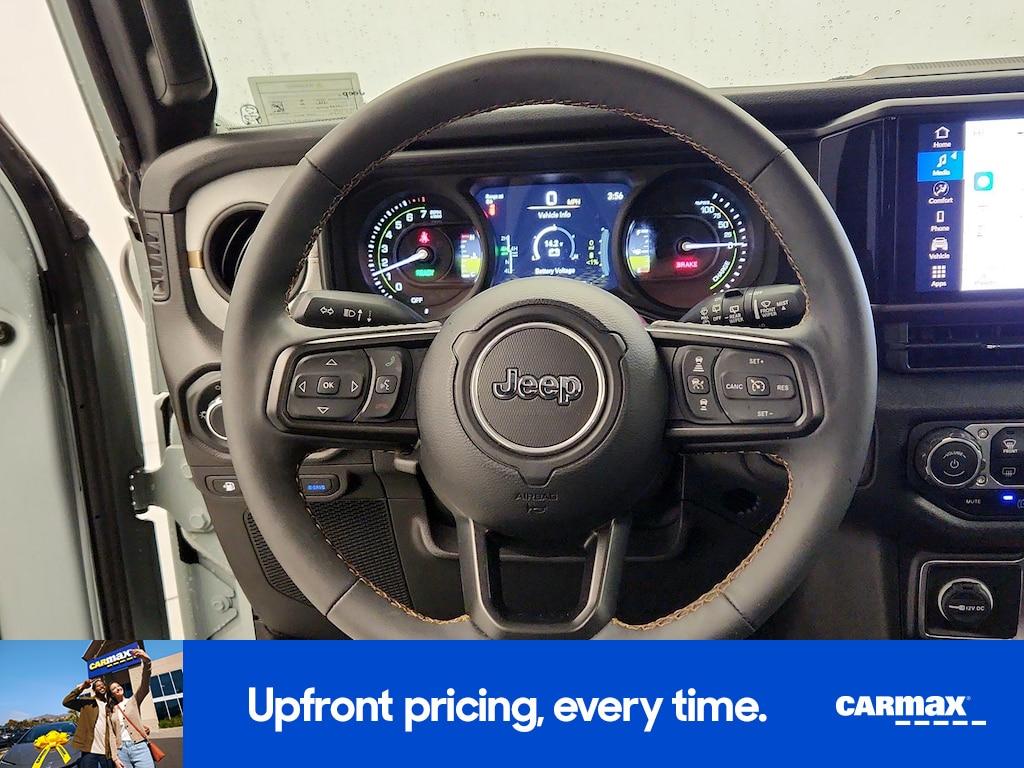 used 2024 Jeep Wrangler 4xe car, priced at $36,998