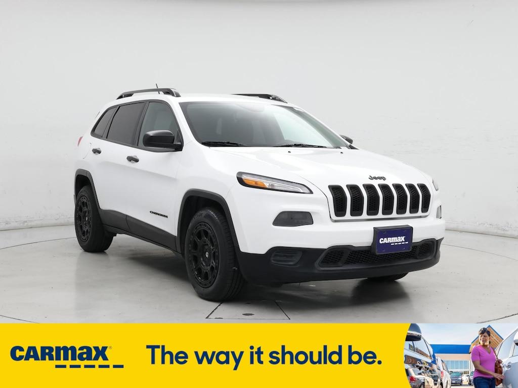 used 2015 Jeep Cherokee car, priced at $12,998