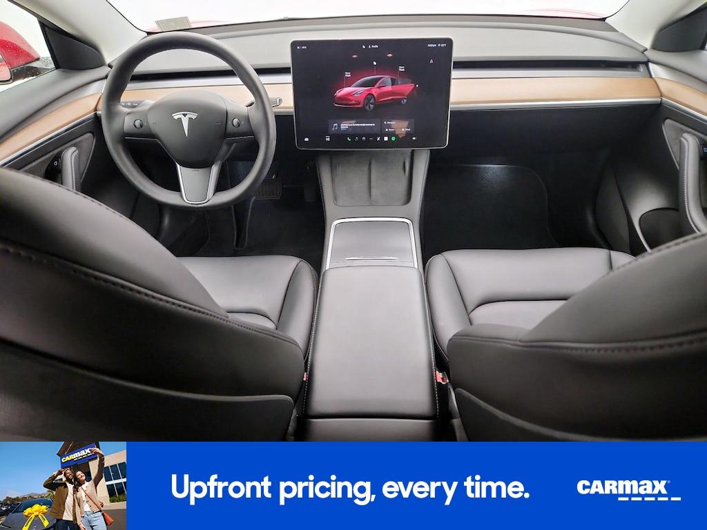 used 2022 Tesla Model 3 car, priced at $28,998
