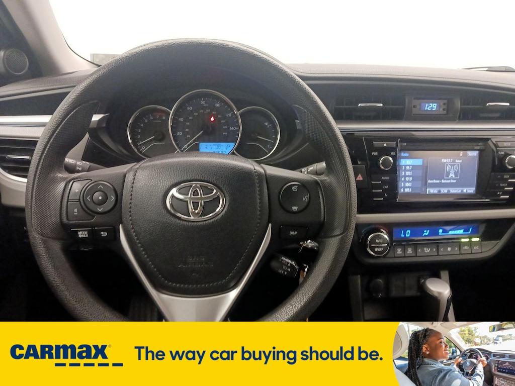used 2015 Toyota Corolla car, priced at $16,998