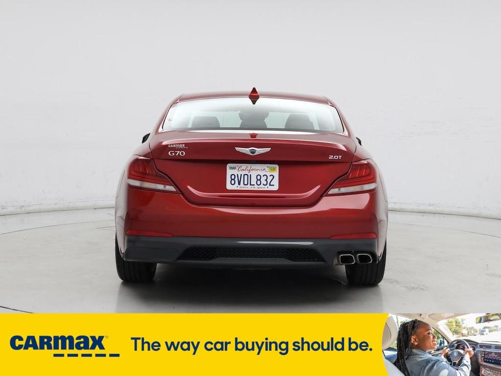 used 2021 Genesis G70 car, priced at $27,998