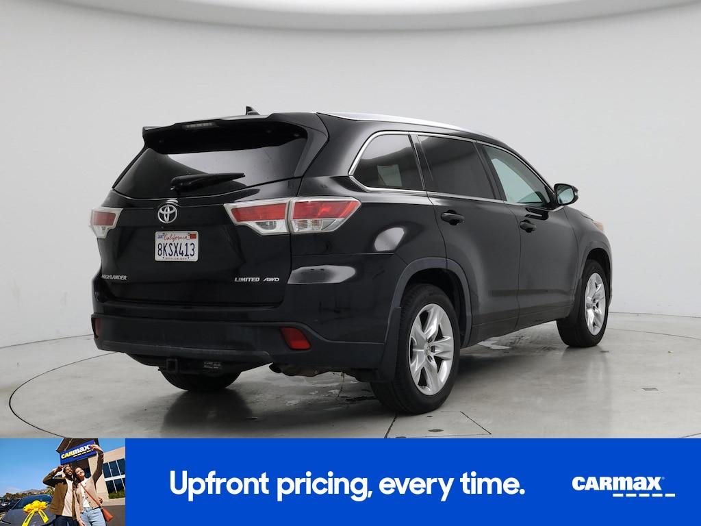 used 2014 Toyota Highlander car, priced at $20,998