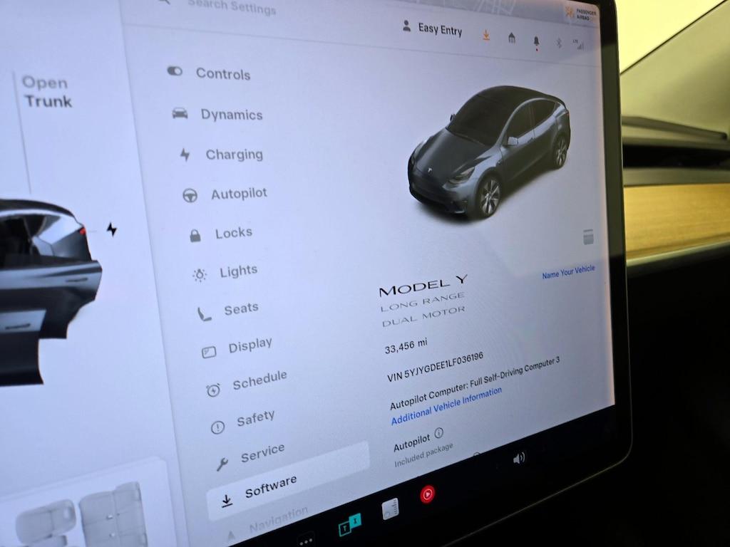 used 2020 Tesla Model Y car, priced at $28,998