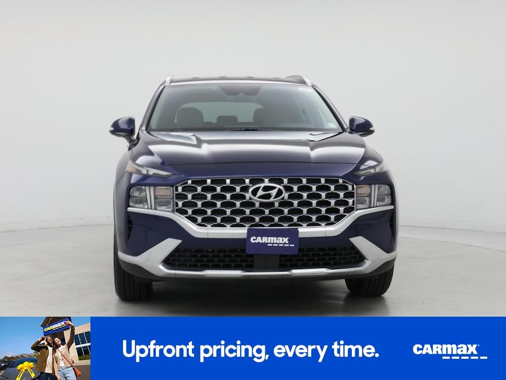 used 2021 Hyundai Santa Fe car, priced at $18,998