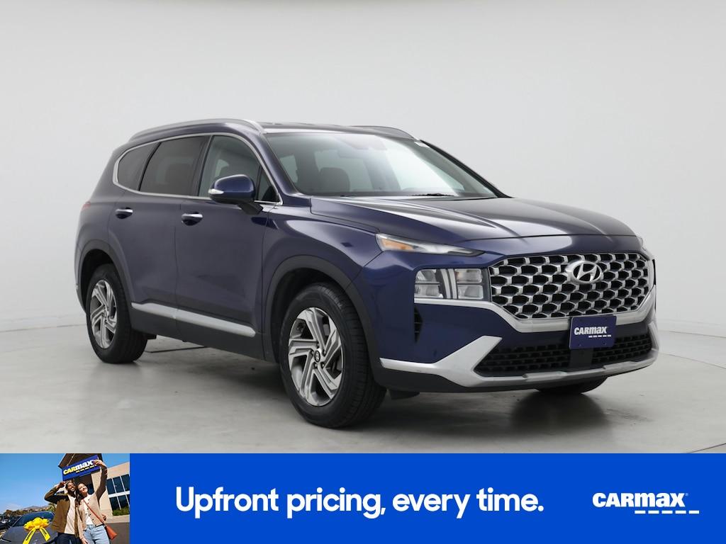 used 2021 Hyundai Santa Fe car, priced at $18,998