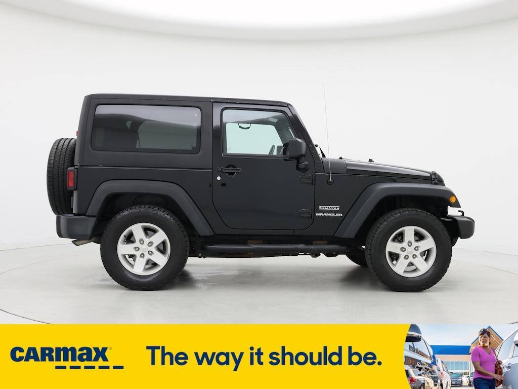 used 2017 Jeep Wrangler car, priced at $20,998