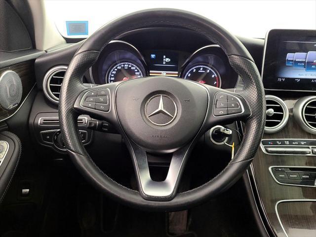 used 2015 Mercedes-Benz C-Class car, priced at $18,998