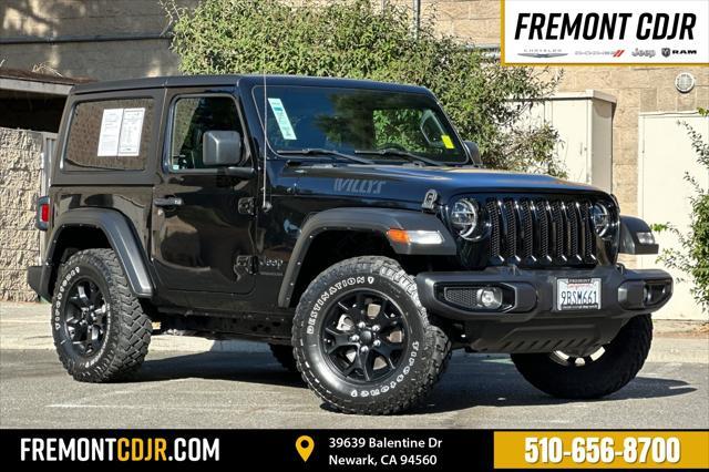 used 2022 Jeep Wrangler car, priced at $29,989