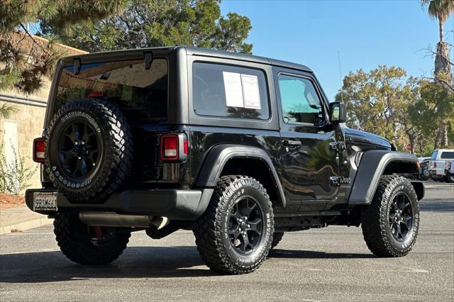 used 2022 Jeep Wrangler car, priced at $29,989