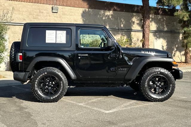 used 2022 Jeep Wrangler car, priced at $29,989