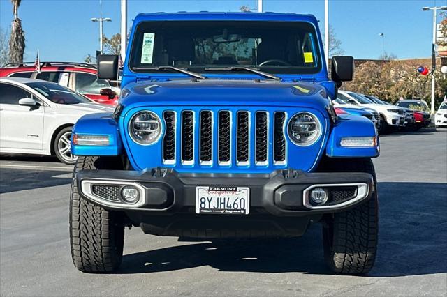 used 2021 Jeep Wrangler Unlimited 4xe car, priced at $29,688