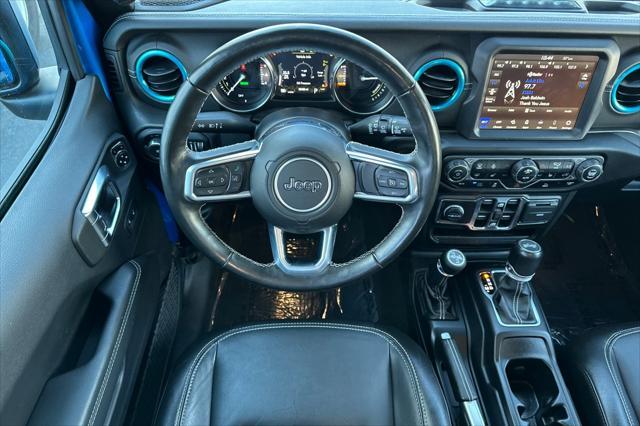 used 2021 Jeep Wrangler Unlimited 4xe car, priced at $29,688