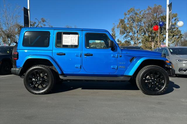 used 2021 Jeep Wrangler Unlimited 4xe car, priced at $29,688