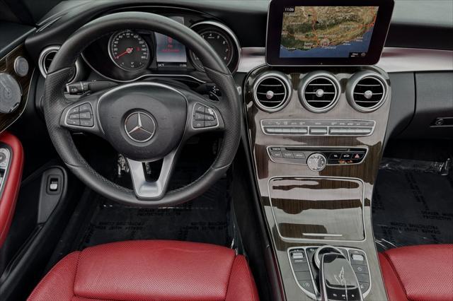 used 2017 Mercedes-Benz C-Class car, priced at $22,391