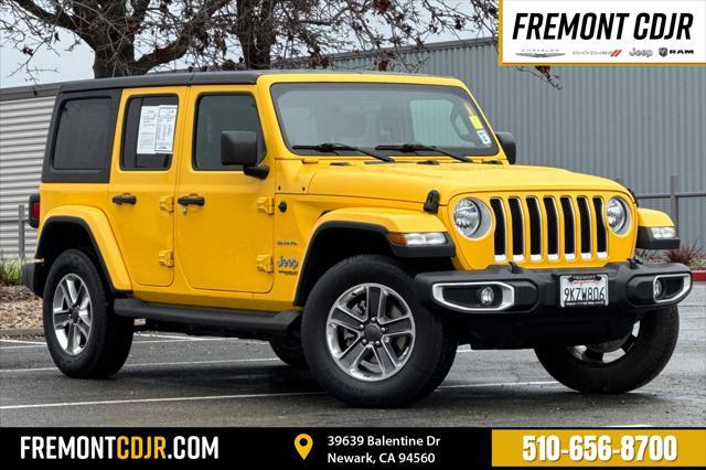 used 2020 Jeep Wrangler Unlimited car, priced at $24,898