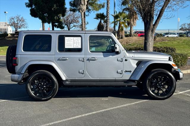 used 2021 Jeep Wrangler Unlimited 4xe car, priced at $33,988