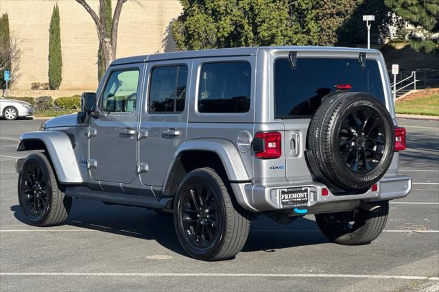 used 2021 Jeep Wrangler Unlimited 4xe car, priced at $33,988