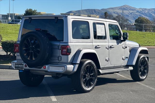 used 2021 Jeep Wrangler Unlimited 4xe car, priced at $33,988