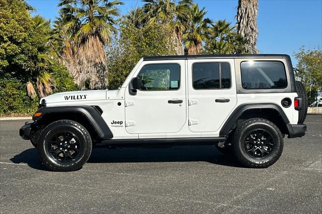 used 2022 Jeep Wrangler Unlimited car, priced at $32,988